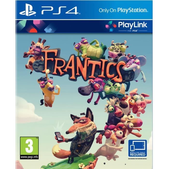 Frantics - Jeu PS4 - Playlink
