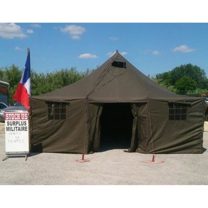 Tente militaire 6m x 5 m neuve surplus militaire Prix pas cher