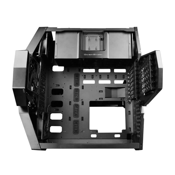 DeepCool DP-EATX-QUADSTLR, Full-Tower, PC, Aluminium,1