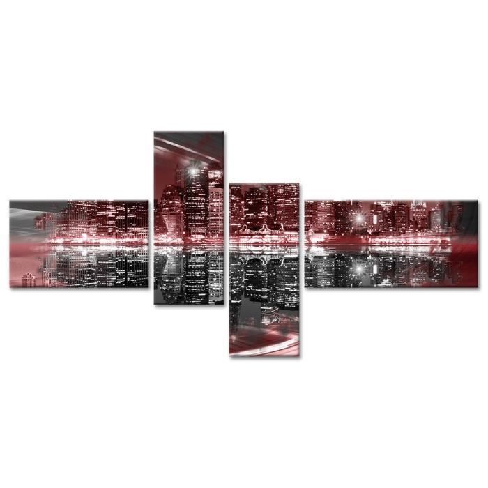 Tableau Déco Design Vue sur New York - 130x65 cm
