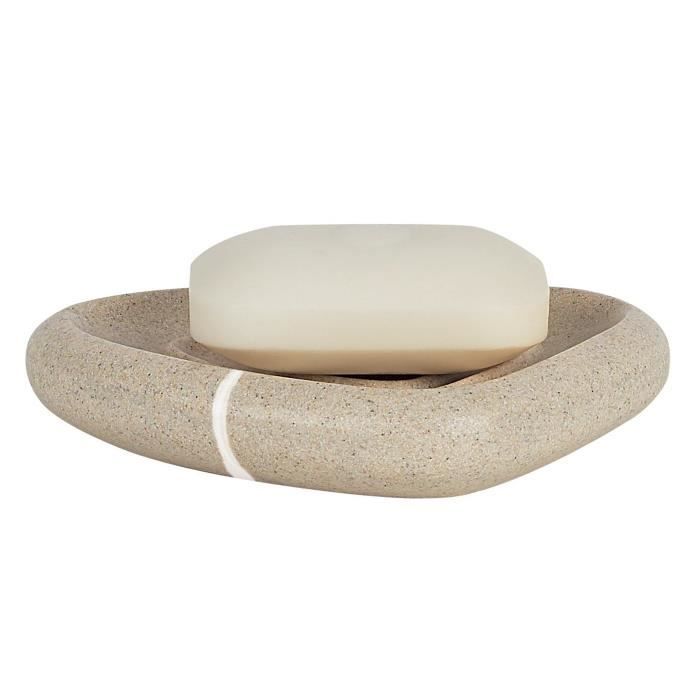SPIRELLA Porte savon Etna - 3x15x10,5cm - Beige clair