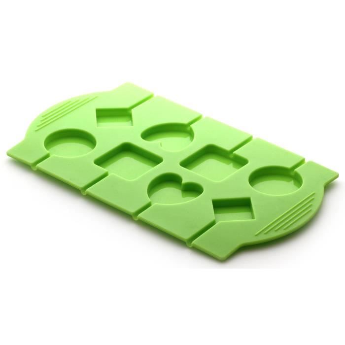 YOKO DESIGN Moule à Lolly et sucette vert