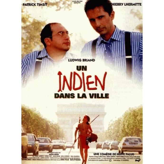 Un Indien Dans La Ville - - 116x158cm - AFFICHE ORIGINALE ...