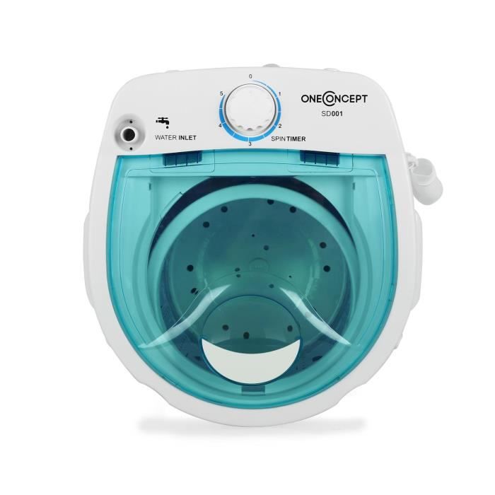 oneConcept SD001 - Mini essoreuse pour camping,2