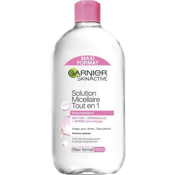 Garnier SkinActive Solution Micellaire Tout-en-1 Maxi Format 700 ml