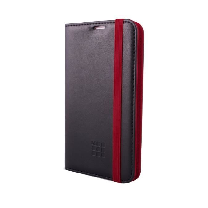 BMW Etui horizontal cuir noir taille S avec attache ceinture en