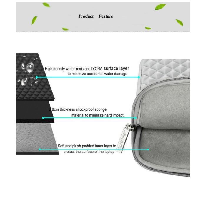 Housse étanche pour ordinateur portable Lycra3