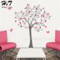 Recroquevillé Chambre Fleurs Arbre Oiseaux De Papier Peint Papier