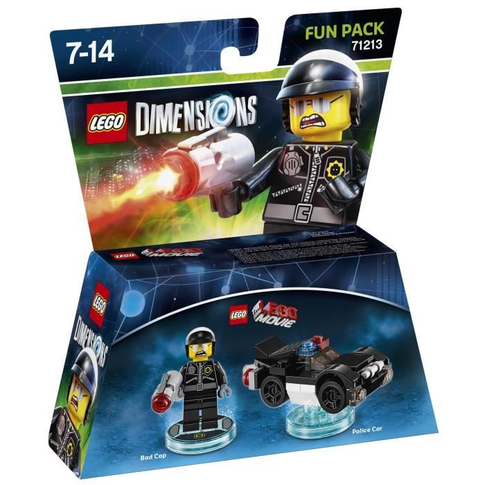 Figurine LEGO Dimensions - Pack Heros - La Grande Aventure LEGO - Bad Cop