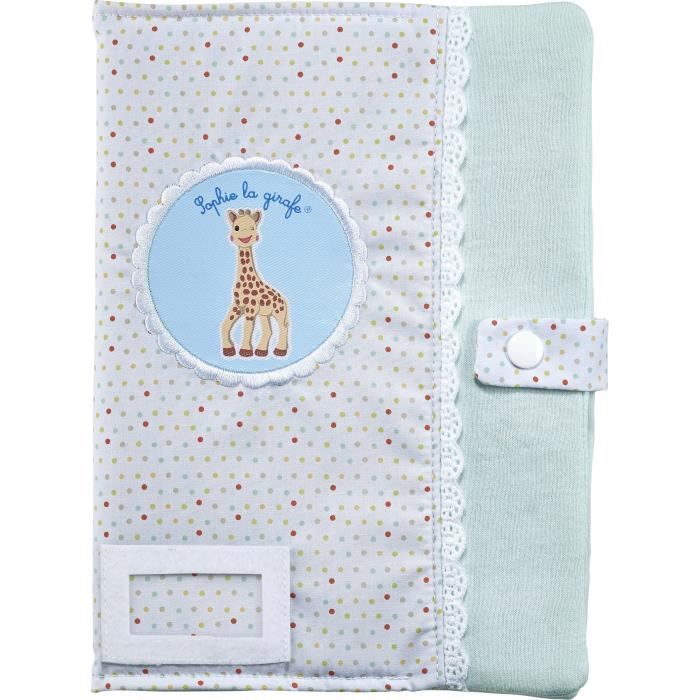 SOPHIE LA GIRAFE Protège carnet de santé