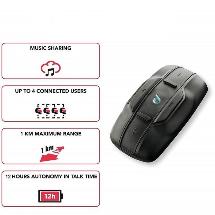 CELLULAR LINE Intercom moto - Edge - Single pack