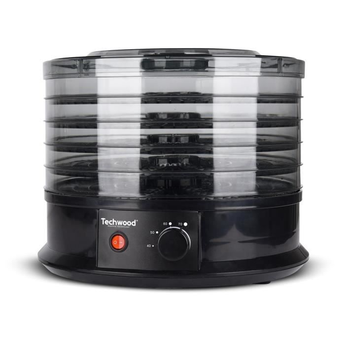 TECHWOOD TDH-516 Déshydrateur d'aliments - Noir