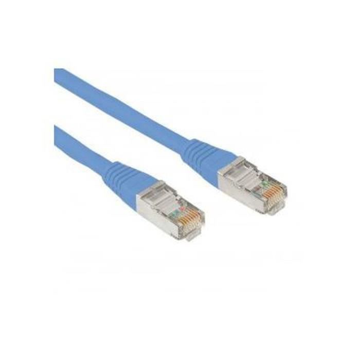 MCL Cordon de brassage - RJ45 CAT 5e F/UTP - 25 m - Gris