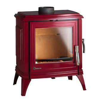 INVICTA   Poêle à bois Sedan 10 Rouge 6160 47   Achat / Vente POELE