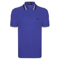 POLO Fred Perry Polo Hommes Manche Courte Bleu POLO Fred Perry Polo Hommes Manche Courte Bleu