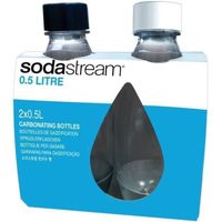 MACHINE À SODA SODASTREAM Pack de 2 bouteilles de gazéification p MACHINE À SODA SODASTREAM Pack de 2 bouteilles de gazéification p