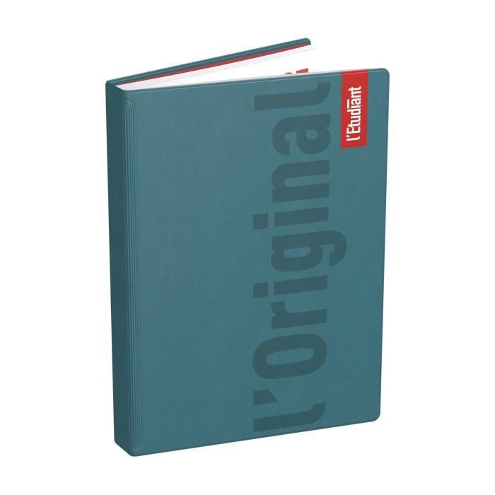 ETUDIANT Agenda 400118749 - 15 x 21 cm - 1 jour par page - Couverture Ouatinée - 352 P - Couleur Vert