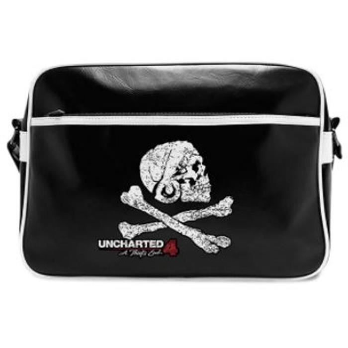 Uncharted - Sac Besace - Skull - Vinyle