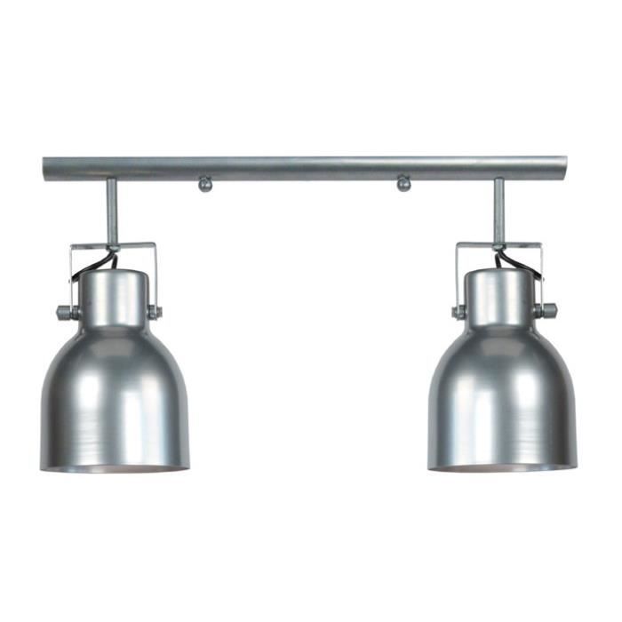 CARLSON 4 Réglette Spot Tôle acier 60x60x80 cm Aluminium