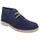 Bottines femme bleu marine