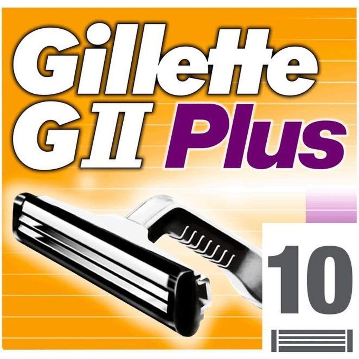 GILLETTE Lame GII Plus Distribution par 10 Achat / Vente lame de rasoir seule GILLET.LAME.GII+ GILLETTE Lame GII Plus Distribution par 10 Achat / Vente lame de rasoir seule GILLET.LAME.GII+