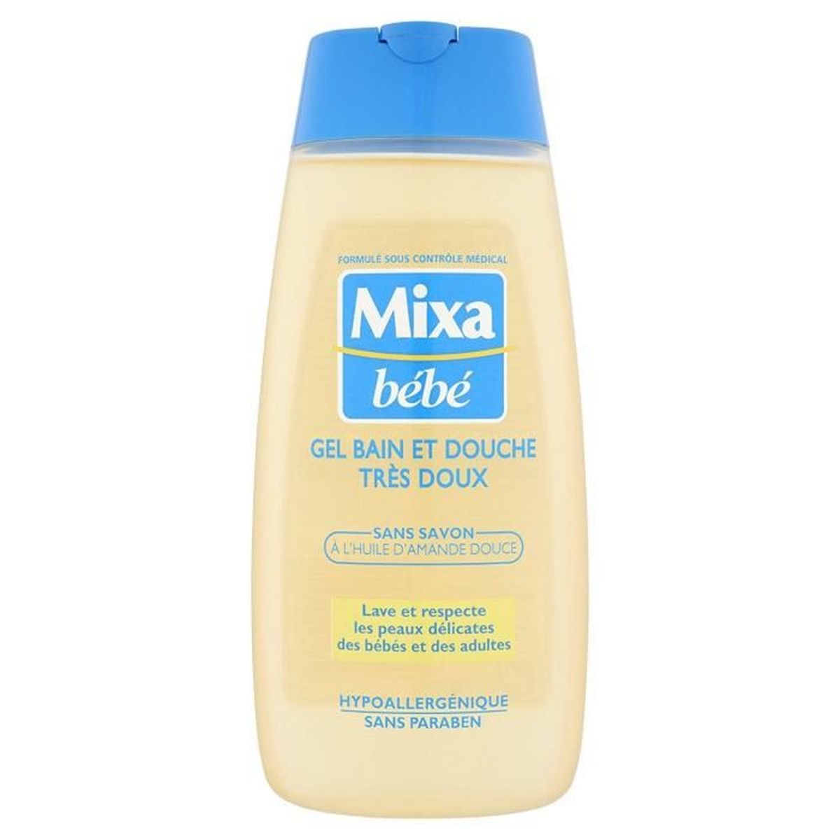 MIXA bébé - Gel Bain et Douche - Sans savon à l'huile d'amande douce ...