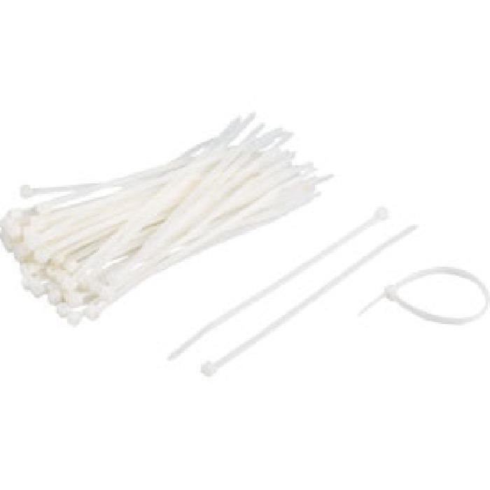 COGEX Collier de serrage nylon - 75 pcs - 100 - 150 et 200 mm