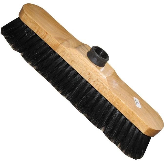 RICHIR Balai droit 29 cm - Fibres de soie noire 45 mm + douille