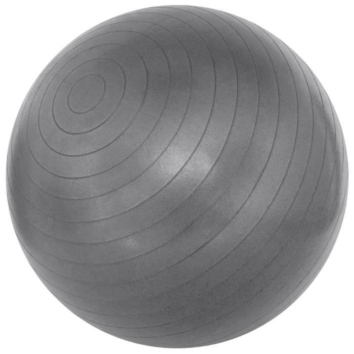 Avento Ballon de fitness 65 cm Argenté 41VM-ZIL