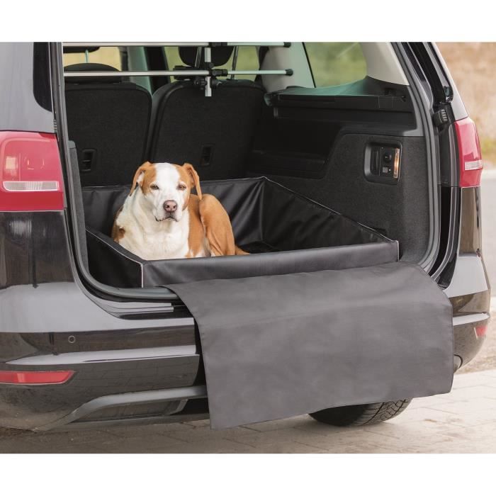TRIXIE Lit pour coffre de voiture 90 × 75 cm - Noir - Pour chien