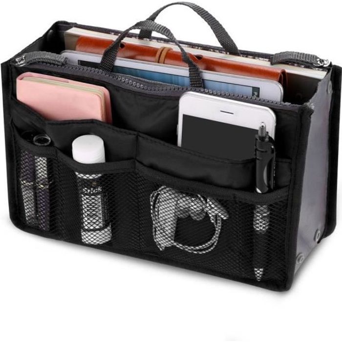 Sac Organiseur Carte Organisateur Noir Pochette Rangement De À Main 5xYqwYPgZ