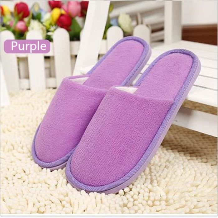 Coton bleu De Classique Nouvelle rouge Jaune Chausson Mode violet 40 Chaussons Plus Grande Marque 35 Bonbons Taille Femmes vert rose Couleurs Hiver Luxe tHqBPwn5