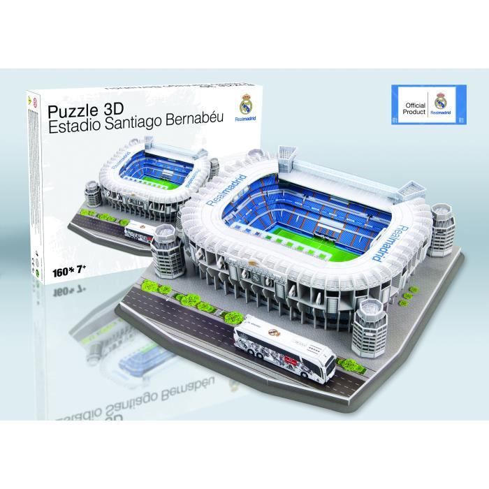 MEGABLEU Puzzle Stade 3D Santiago Bernabeu (Real Madrid) Achat