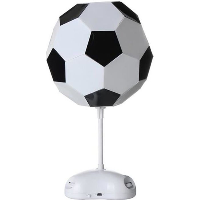 Bureau A Lampe De Monde Colore Piles La Chevet Du Football Fait Main Coupe PkXnw8ZN0O