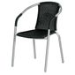 Chaise bistro en acier et aspect rotin - Achat / Vente fauteuil ... Chaise bistro en acier et aspect rotin - Achat / Vente fauteuil ...