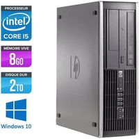 UNITÉ CENTRALE HP Elite 8200 - i5 - 8Go -HDD 2 To -Windows 10 - U UNITÉ CENTRALE HP Elite 8200 - i5 - 8Go -HDD 2 To -Windows 10 - U