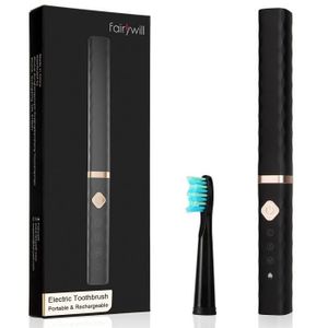 Brosse a dents electrique rechargeable sans fil pour adultes IPX6 Etanche 3 Modes à choisir Rose avec 3 têtes de rechange Brosse a dents electrique rechargeable sans fil pour adultes IPX6 Etanche 3 Modes à choisir Rose avec 3 têtes de rechange