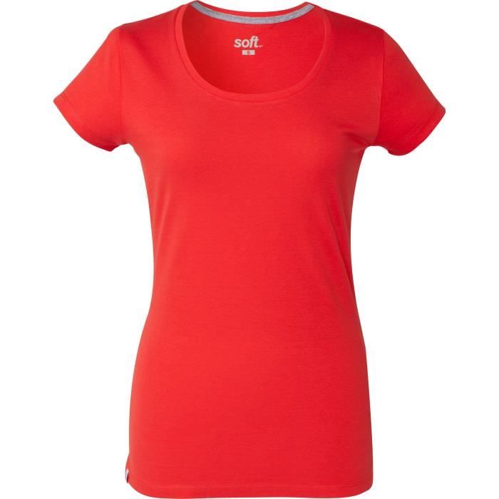 SOFTWEAR T-shirt femme - Rose