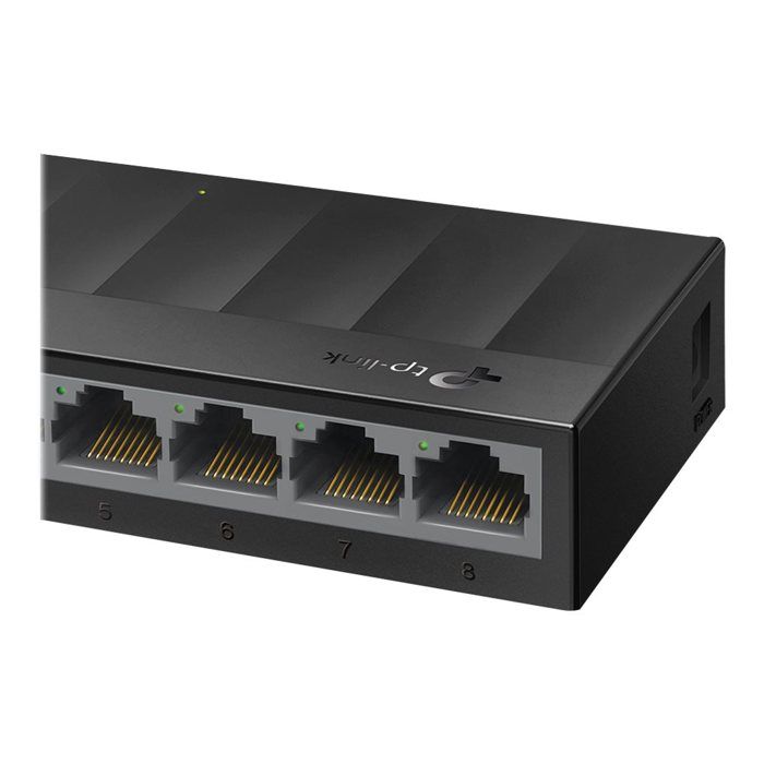 TPLINK Commutateur LiteWave - Non géré - 8 x 10/100/1000