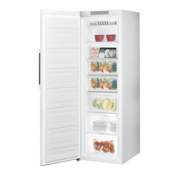 WHIRLPOOL ZWU8F1C - Congélateur armoire - A+ - 260 L - No frost - L 59,5 x H 187 cm - Blanc