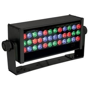 EFFET LED WASH POUR USAGE À LEXTÉRIEUR   36 LED RGB DE 1W   Barre