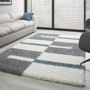 Maison Tapis Moderne Designer Baroque Avec à Carreaux Motif