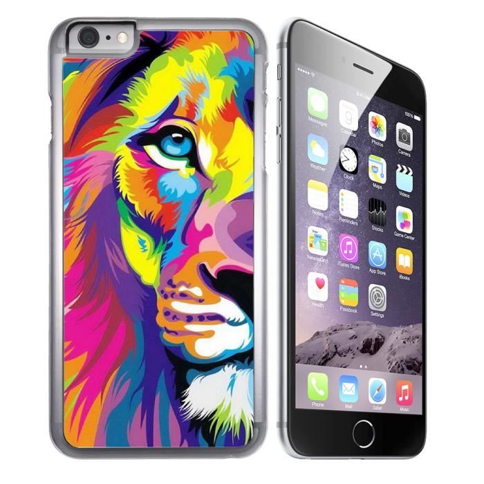 coque iphone 8 plus lion