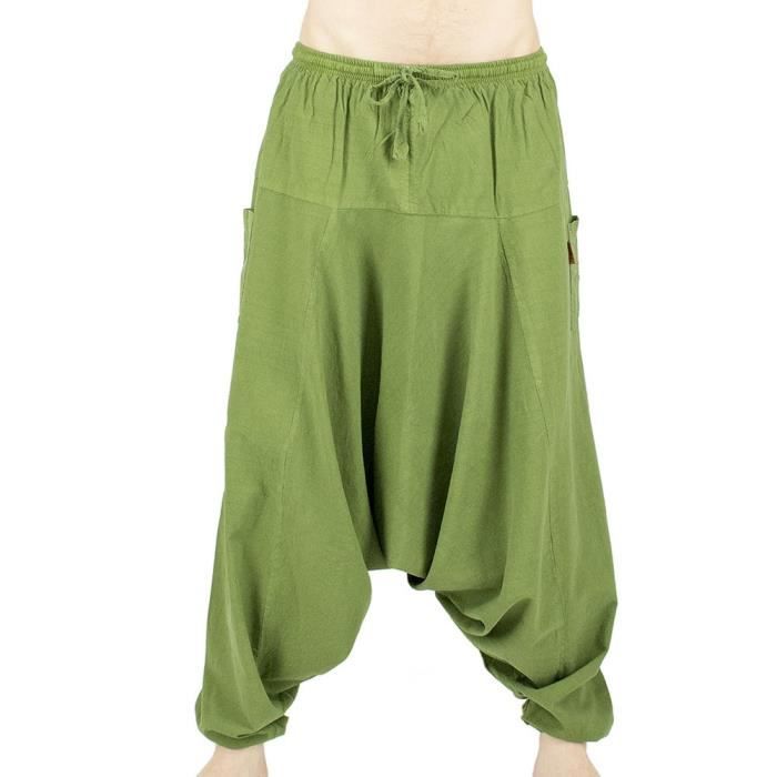 PANTALON SAROUEL ETHNIQUE TIHAA COULEURS DU MONDE ETHNIQUE