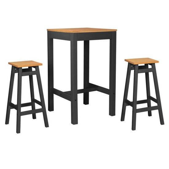 Bois De Jeda Bar En 70 Tabourets Cm Lot Massif Hauteur 2 PvnN8wymO0