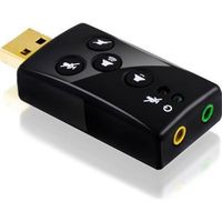 CARTE SON EXTERNE Carte son USB 7.1 externe | son 3D Surround dynami CARTE SON EXTERNE Carte son USB 7.1 externe | son 3D Surround dynami