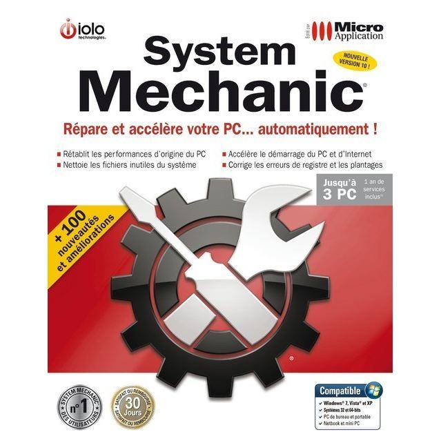 MECHANIC 10   Achat / Vente LOGICIEL BUREAUTIQUE SYSTEM MECHANIC 10