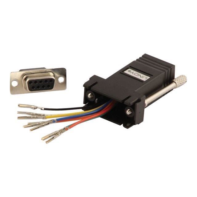 LINDY Adaptateur Sub-D 9 F / RJ45 F