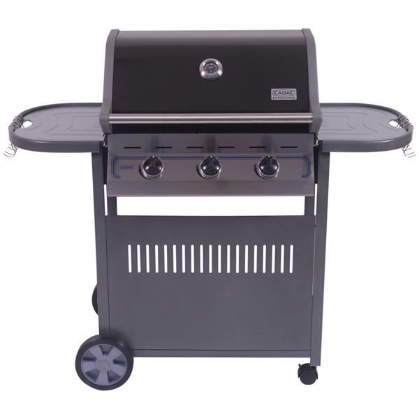 Barbecue Cadac Gaz 3 Brûleurs Grill Plancha Patio 3 Classic Gris   en