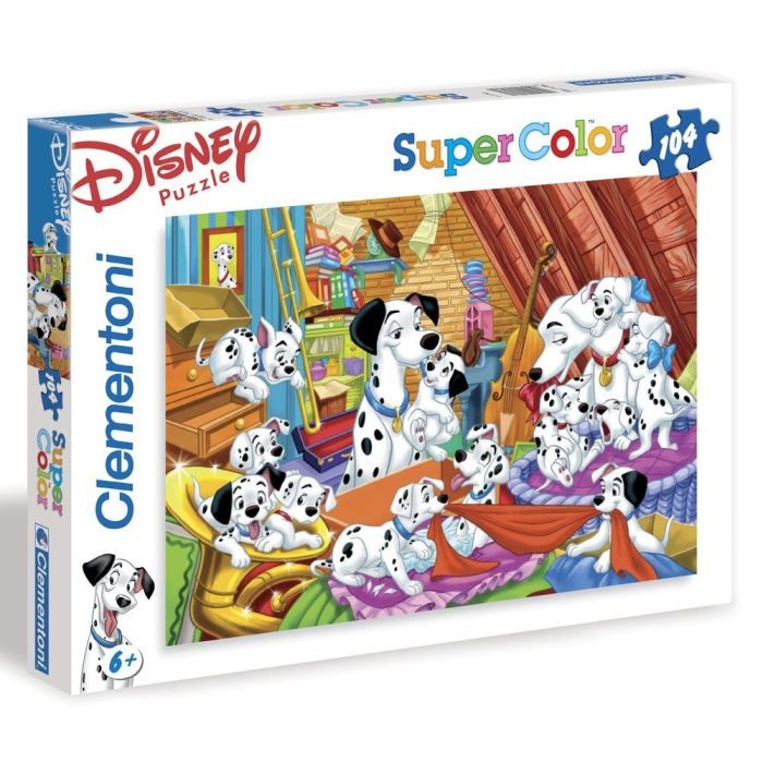 Clementoni 101 Dalmatiens Puzzle 104 pcs   Achat / Vente PUZZLE 101